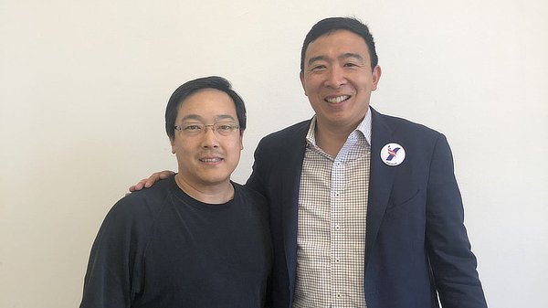 Litecoin Jumps as Charlie Lee Meets Andrew Yang