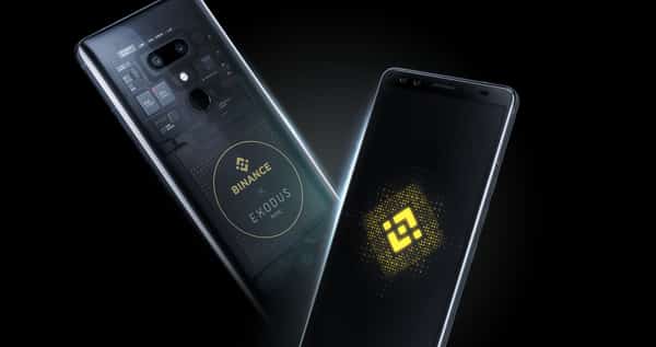  binance phone smart launch crypto exodus told 