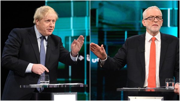 Pound on Suspense Amid Boris v Corbyn Race