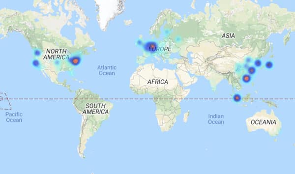  countries ethereum bitcoin node 100 nodes run 