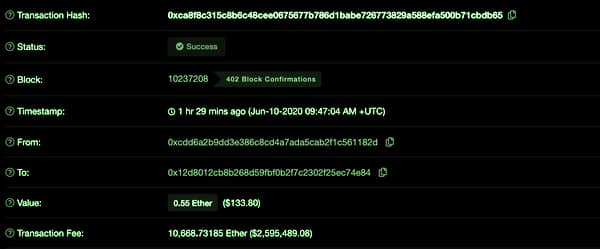  ethereum guy china fees pays 700 eth 