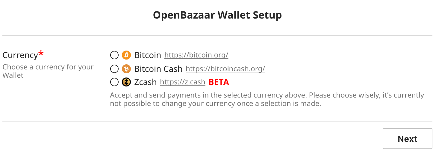 Bitcoin cash zcash