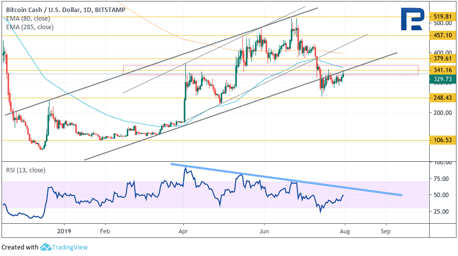 Bitcoin Cash Growth Chart