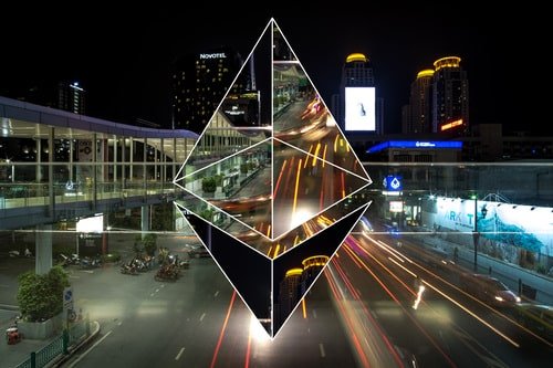 Ethereum art abstract