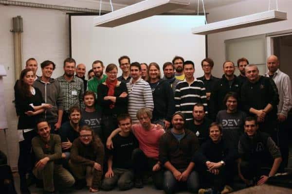Ethereum founding team at Devcon 0