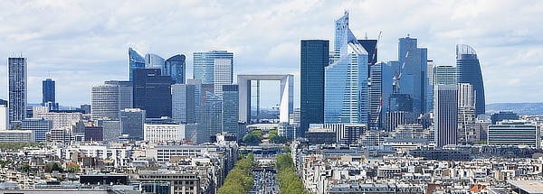 Paris financial district