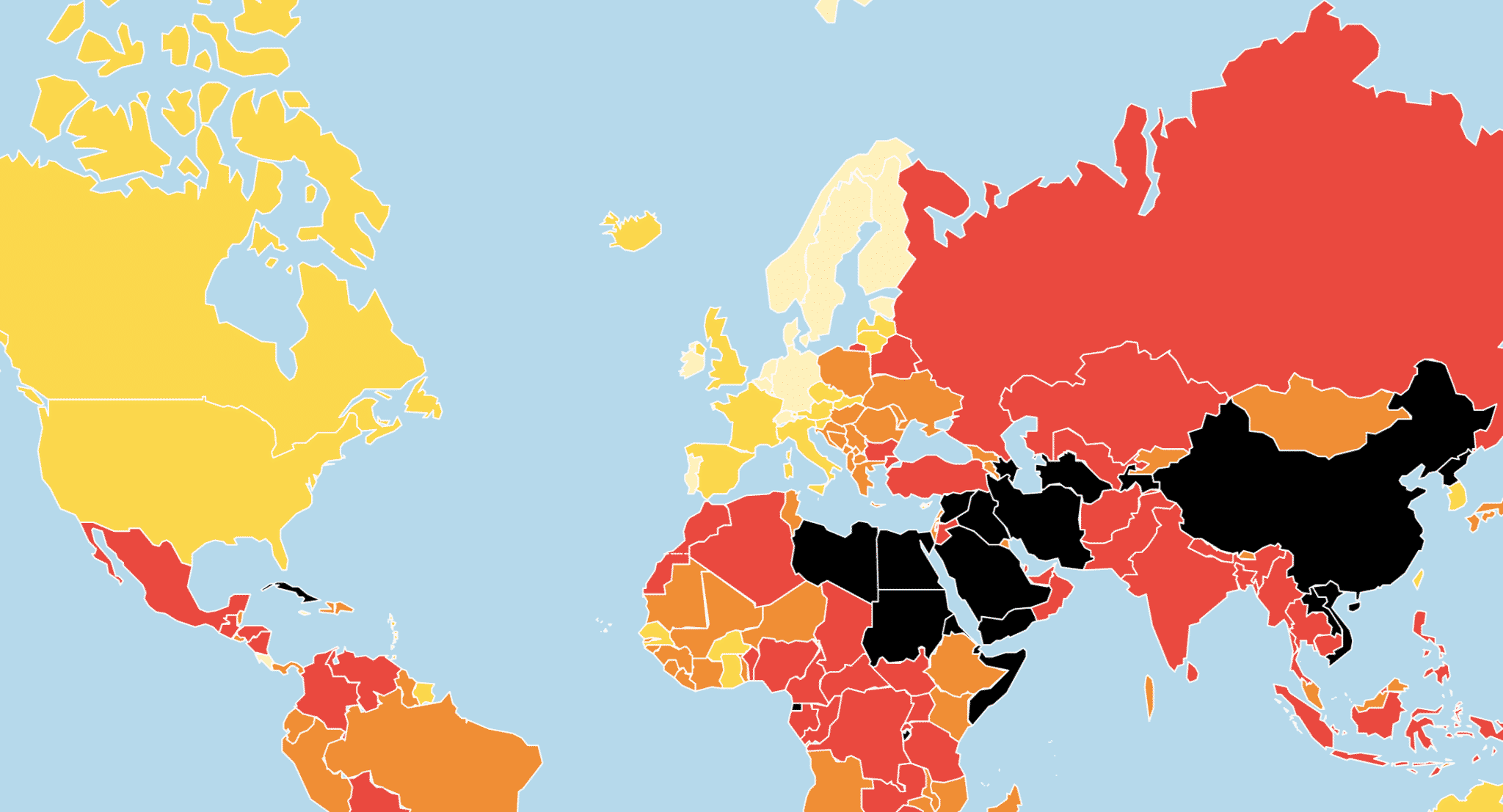 Free press ranking, May 2020