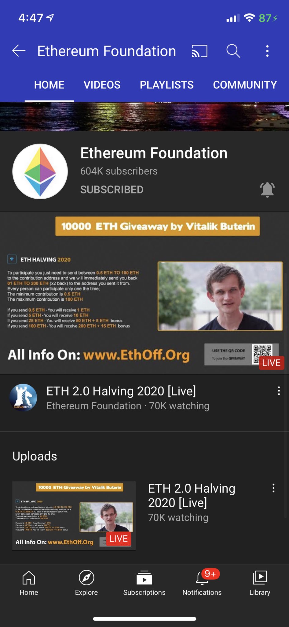 Caspian report hacked for eth, Aug 2020