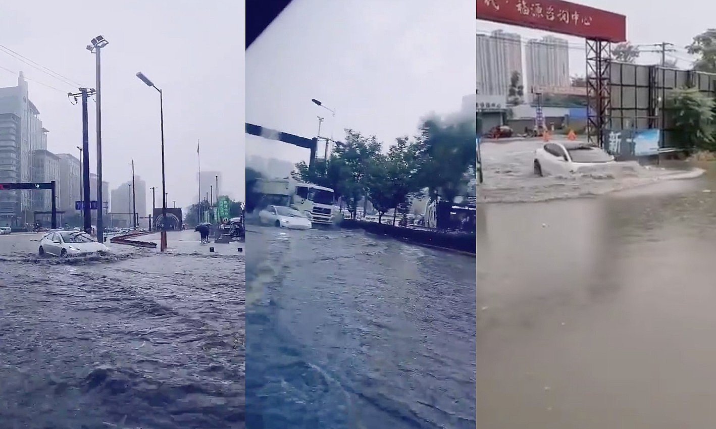 China floods, August 2020