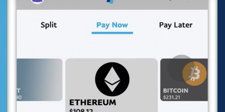 PayPal crypto payments, March 2021