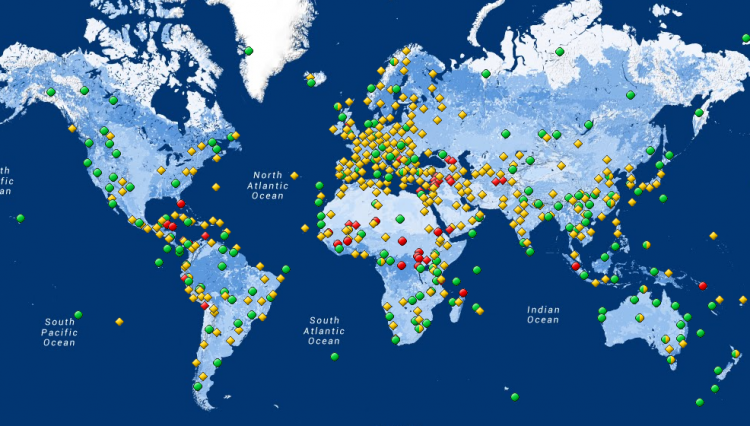 UNESCO Interactive Map 2018