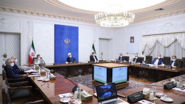 Iran's President at the Economic Coordination Board