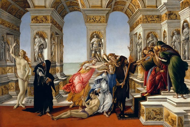 Sandro Botticelli, Calumny of Apelles