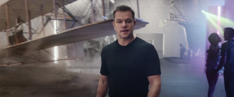 Matt Damon crypto ad, Oct 2021