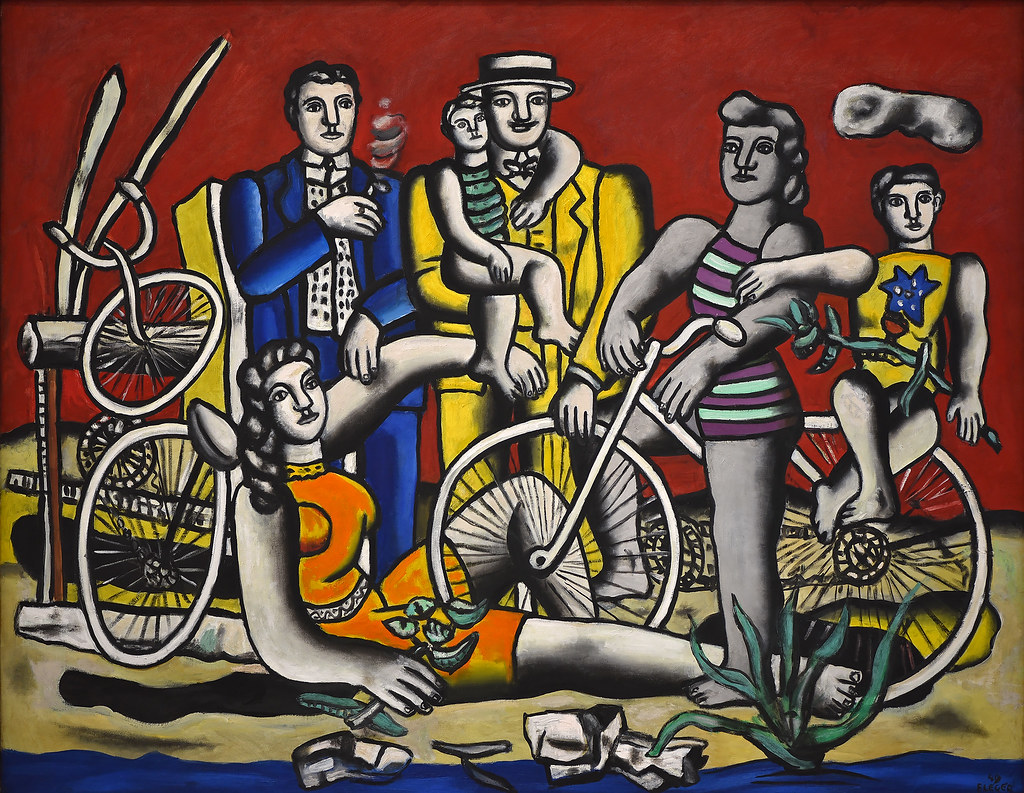 Fernand Leger, Les Deux Bicyclettes (1944)