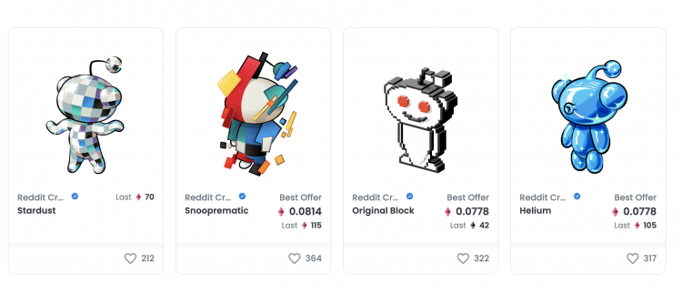 Reddit NFTs