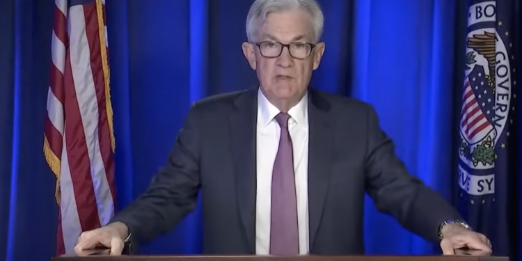 Fed's chairman Jerome Powell, March 2022