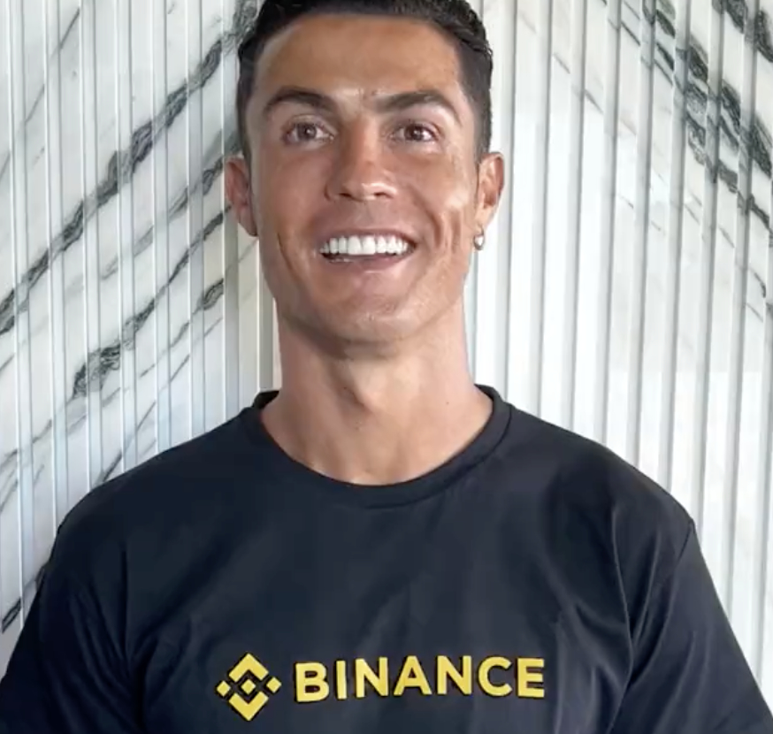 Cristiano Ronaldo partners with Binance on NFTs