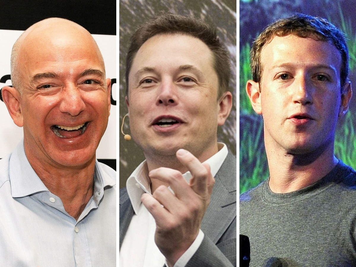 The world's three richest men sold billions at the top