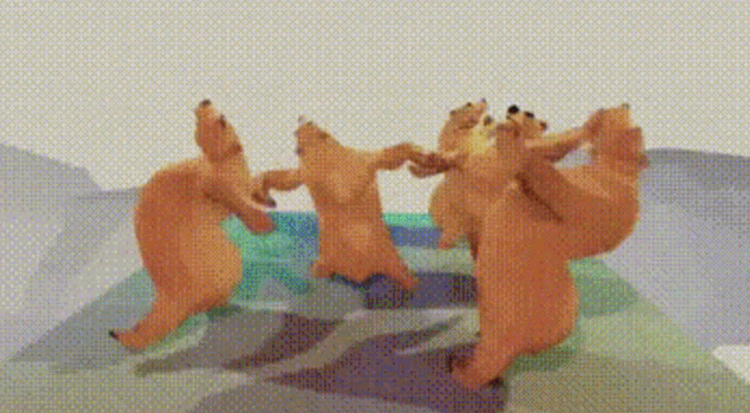 Bears in a Rave, Dec 2022