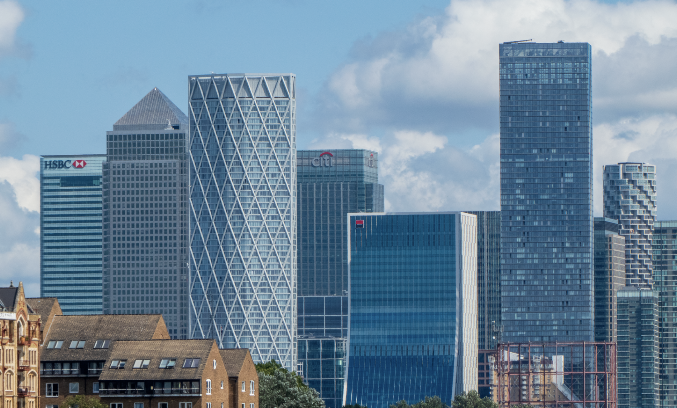 HSBC's HQ at Canary Wharf in London