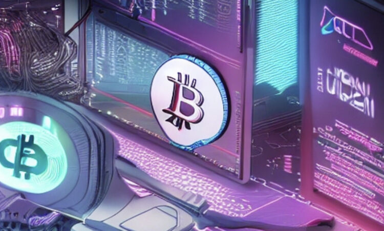 The rebel is back OR bitcoin punk art