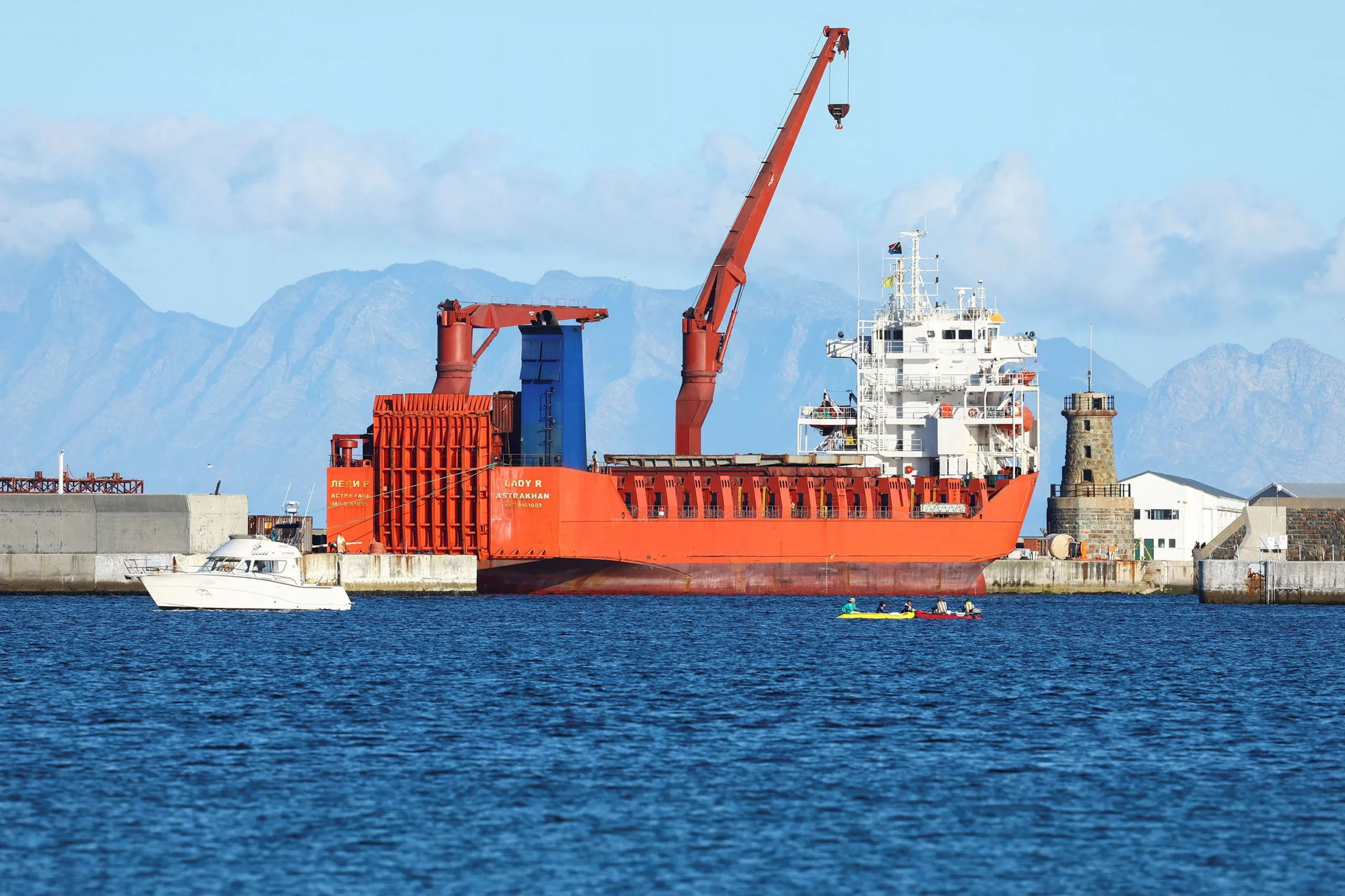Lady R, the ship in the middle of a controversy.