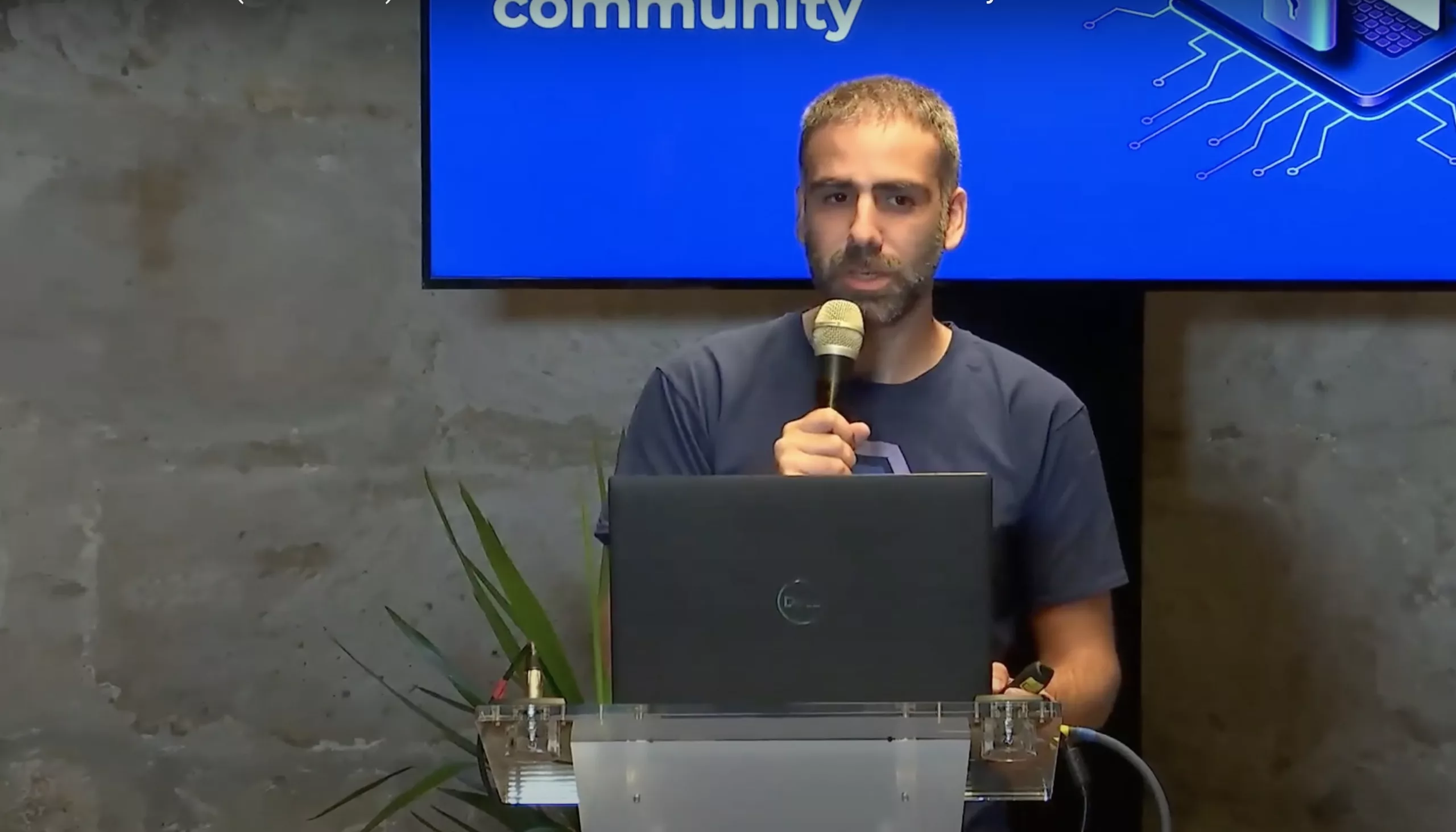 Shant Kevonian, the funder of Ethermail at EthCC, July 2023