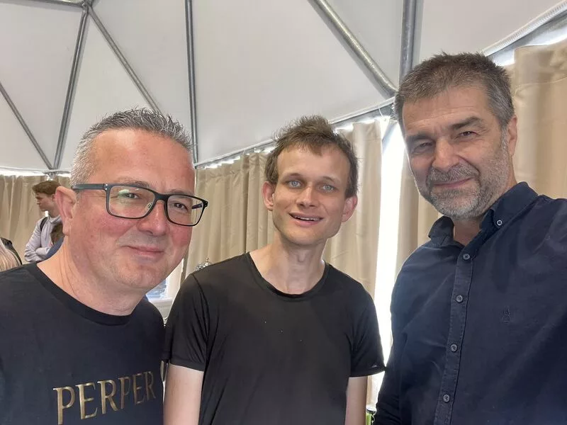 Baby Buterin Meets Grown Up Men