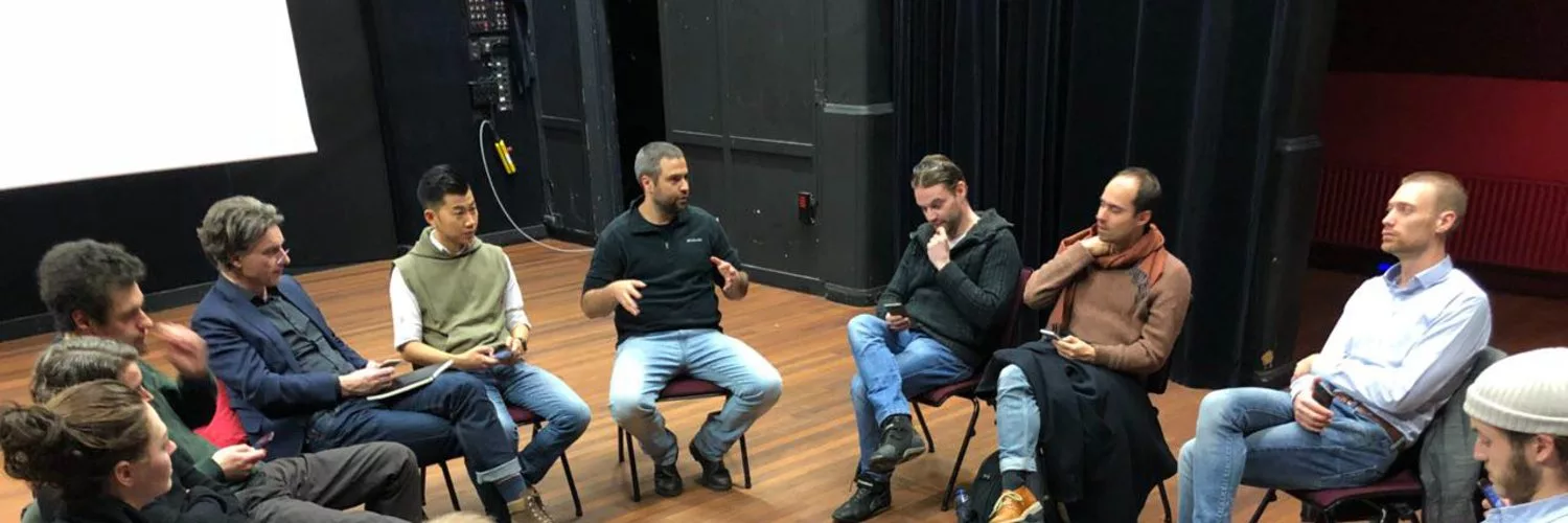 Alon Muroch, SSV founder, in the middle